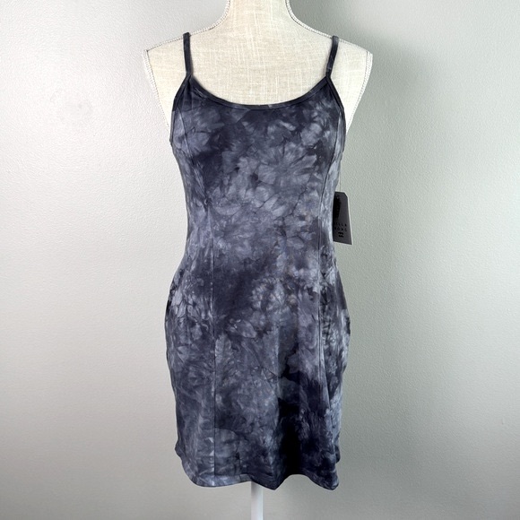 Billabong Tie Dye Spaghetti Strap Mini Dress - Picture 1 of 7